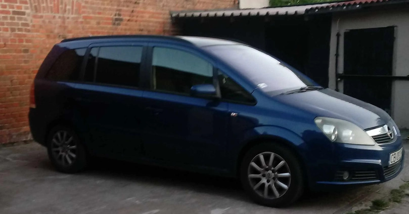 Opel Zafira cena 10500 przebieg: 227000, rok produkcji 2005 z Sępólno Krajeńskie małe 29